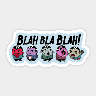 Blah-bla-Blah Sticker